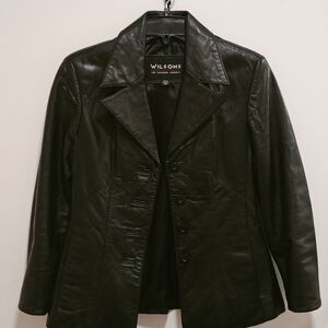Wilson Women's Black Leather Jacket
